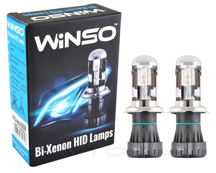 Лампи ксенонові WINSO XENON H4 85 V 35 W P43t-38 KET (к-т 2 шт.) 6000K