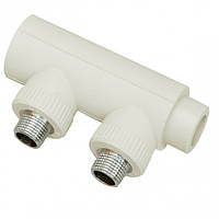 Колектор з нар різьбленням 32x½"x2 виходу Blue Ocean