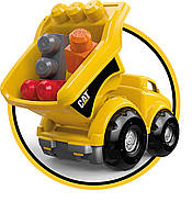 Mega Bloks Самосвал Caterpillar Lil' Dump Truck, фото 8