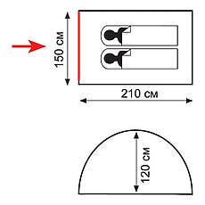 Намет Totem Summer двомісний, фото 2