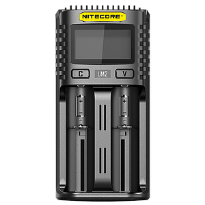 Інтелектуальне двоканальне зарядний пристрій Nitecore UM2