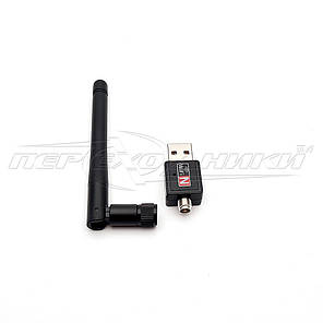 Wi-Fi USB адаптер до 300MB, 802.11bgn з антеною 3DBI, бездротовий мережевий адаптер Wi-Fi, фото 2