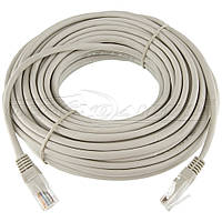 Патч-корд литой CAT5e UTP, RJ45, биметалл, 15 м