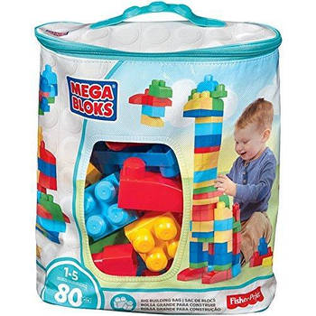 Конструктор Мега Блокс 80 деталей MEGA BLOKS FIRST BUILDERS BIG