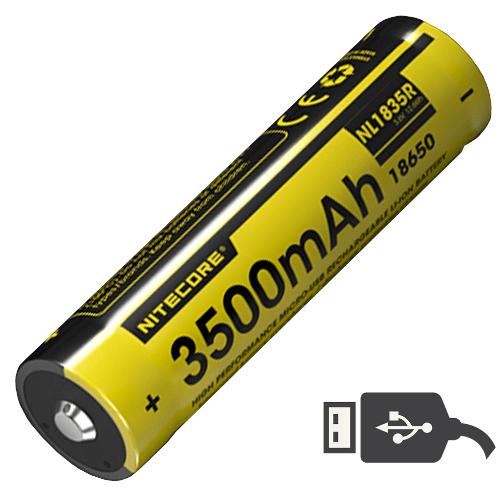 Акумулятор 18650 (3500mAh) Nitecore NL1835R