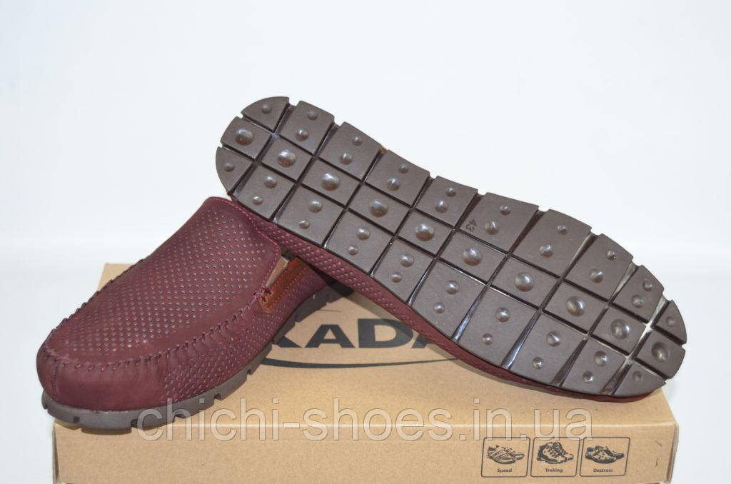 Туфлі-мокасини чоловічі Kadar 2789171 коричневі нубук, фото 1
