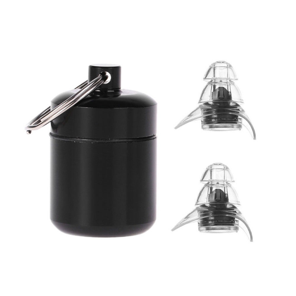 Бервуха для музикантів, диджеїв, клубів і концертів Silenta Musicsafe Pro Black + футляр, фото 1