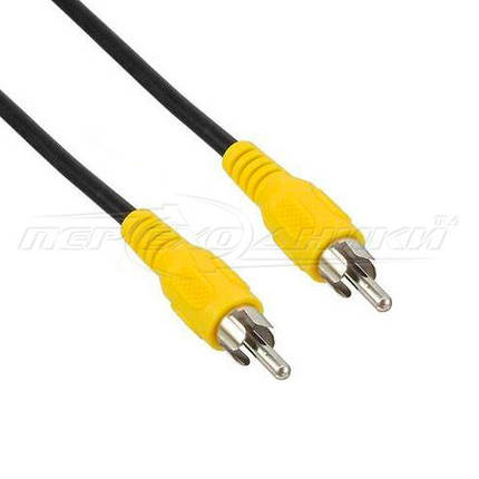 Кабель відео 1RCA-1RCA композитний (економ якість), 1.5 м, фото 1