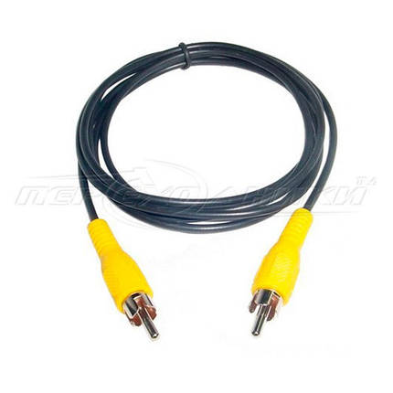 Кабель відео 1RCA-1RCA композитний (економ якість), 1.5 м, фото 3
