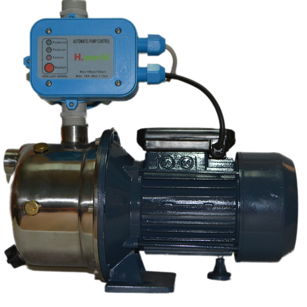 Насосна станція на базі насоса JY 1000 (нержавійка) з автоматикою PC-10 HWD(Grundfos) гарантія 2 роки, фото 1