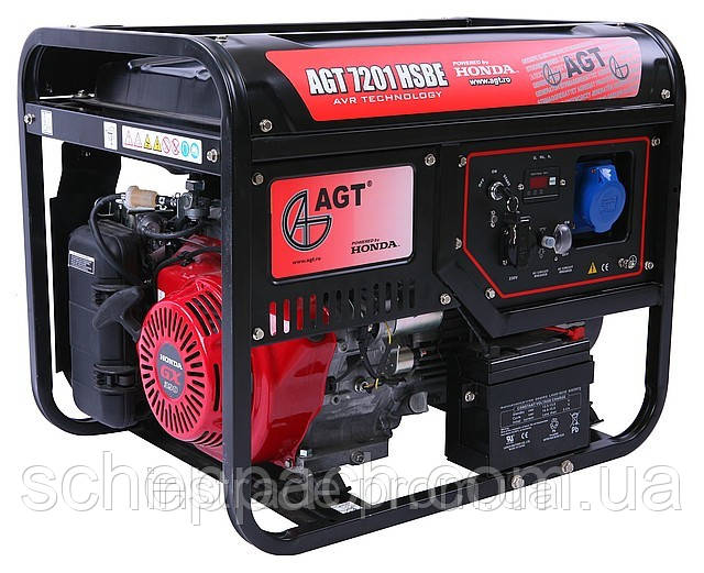 Бензиновий генератор AGT 7201 HSBE TTL
