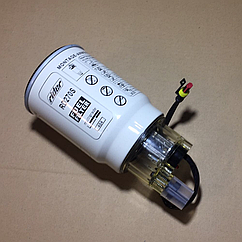 Елемент фільтра палива з кришкою-відстійником з підігріванням DAF, MAN, МАЗ,КАМАЗ (PL270/420-H120+DK PL270)