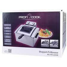Подвійна фритюрниця з нержавіючої сталі Profi Cook PC-FR 1038 Німеччина, фото 5
