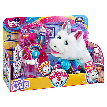 Інтерактивний Єдиноріг і набір ветеринара Little Live Rainglow Unicorn Vet Set