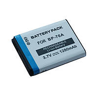 Aкумулятор Alitek для Samsung BP70A, 1280 mAh