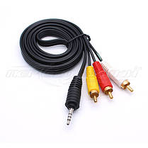 Кабель AV jack 3.5 mm (подовжений) to 3RCA, 1.5 м, фото 5