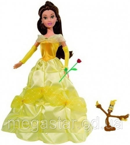 Лялька Белль і свічник Люм'єр принцеса Дісней Disney Princess оригінал