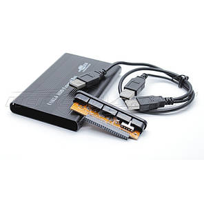 Внешний карман для HDD 2.5" IDE USB 2.0,серебро, фото 3