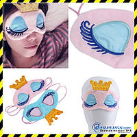 Маска для сну Silenta "Принцеса", рожева.