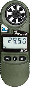 Метеостанція Kestrel 2500NV Weather Meter. Колір - Оліва