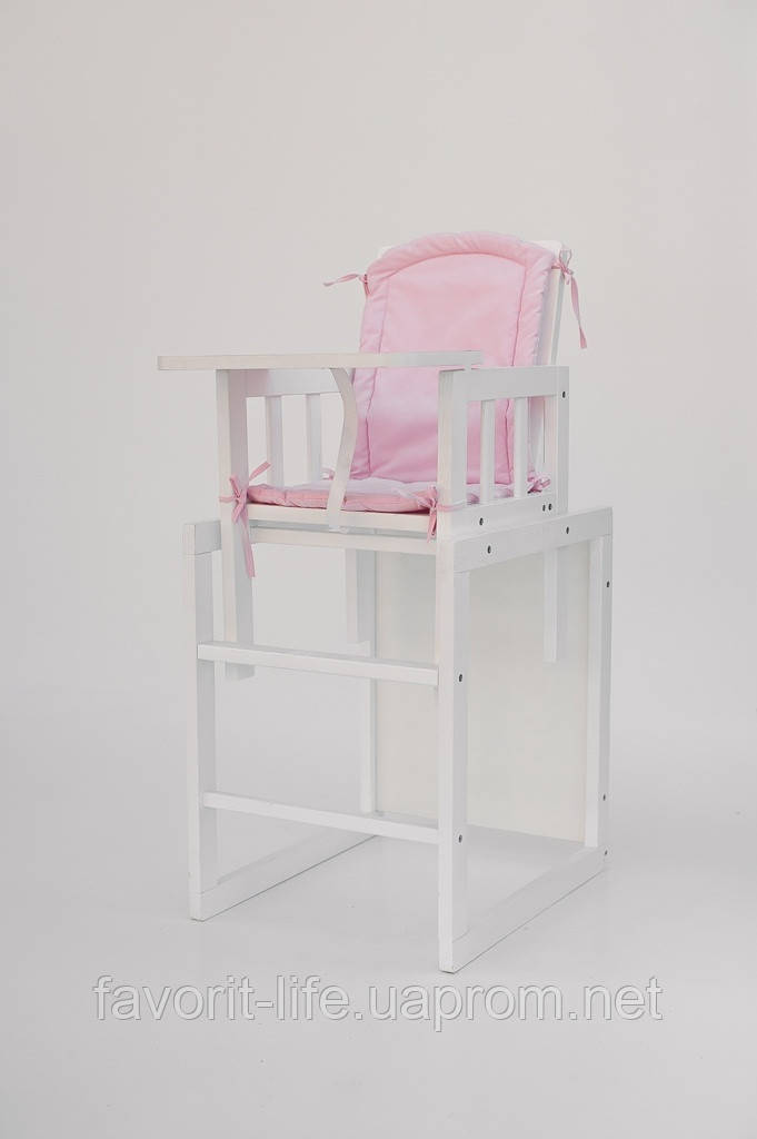 Детский стульчик для кормления Детский сон "Малятко" белый (59044) - фото 2 - id-p714711218