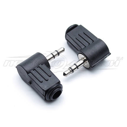 Роз'єм штекер 3.5 мм стереовуглецевий (пластик), фото 2