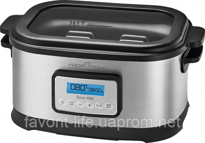 Вакуумная электропечь Profi Cook PC-SV 1112 Sous Vide (Су Вид) (4628) - фото 1 - id-p413644584