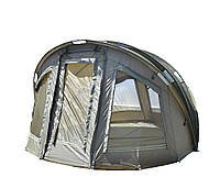 Палатка карповая Carp Zoom Adventure 3+1 Bivvy в комплекте с капсулой, отстегивающимся полом, москитной сеткой