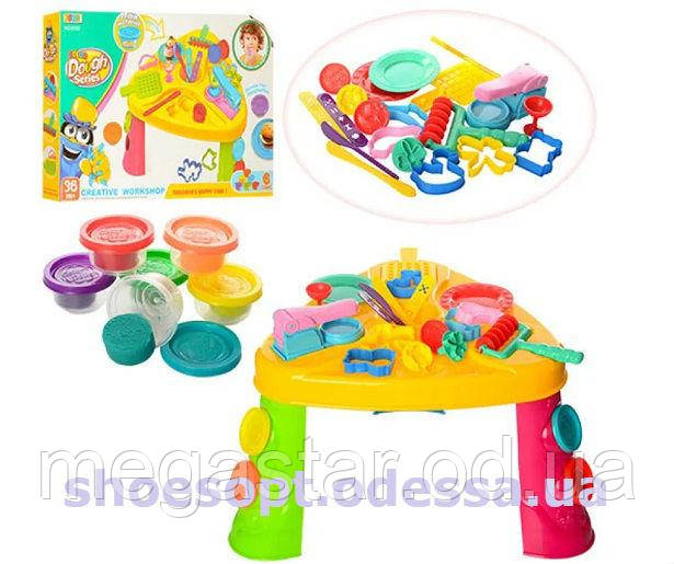 Игровой Набор Столик с Тестом для Лепки и Формочками — Купить Недорого ...