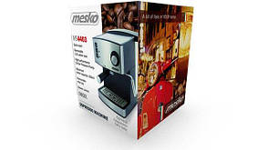 Кавоварка компресійна Mesko MS 4403 15Bar Польща, фото 5