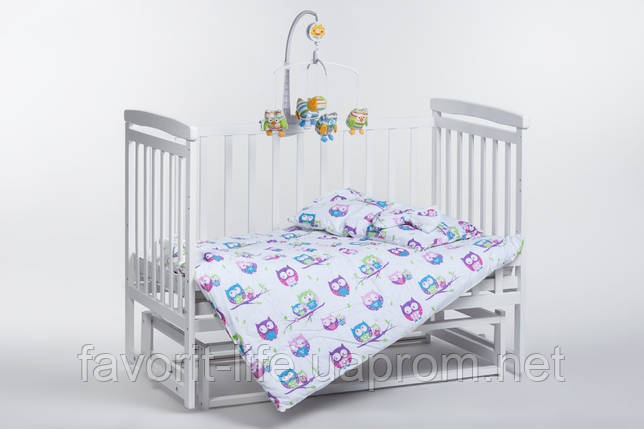 Дитяче ліжко трансформер Човник б/ящ. біла Дитячий Сон (59911), фото 2