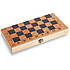Шахи, шашки, нарди 3 в 1 дерев'яні (24х24см) S2414, фото 6
