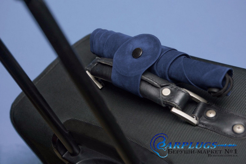 Дорожная надувная Подушка для путешествий с боковой поддержкой Silenta (dark blue)! - фото 3 - id-p658349470