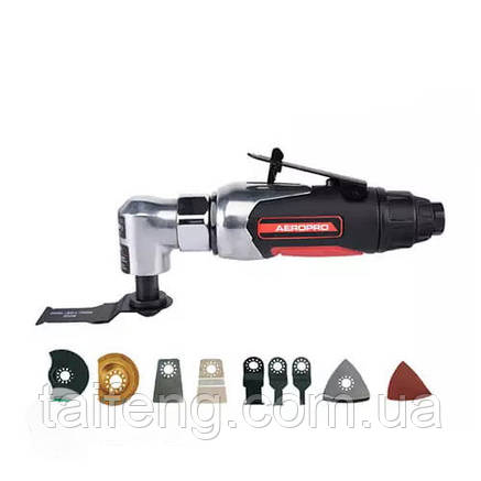 Реноватор пневматичний з комплектом насадок AEROPRO RP7636, фото 2