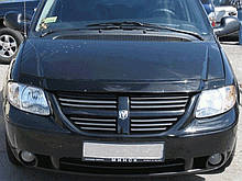 Дефлектор капоту (мухобійка) Dodge Caravan IV 2001-2008