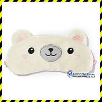 Дизайнерська маска для сну Silenta Ведмедик.