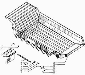 Палець КрАЗ плеча 60*220 65034-8602060