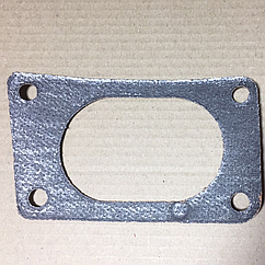 Прокладка фланця приймальної труби КрАЗ (прокладка турбіни КРАЗ) (трапець.) 6505-1203002