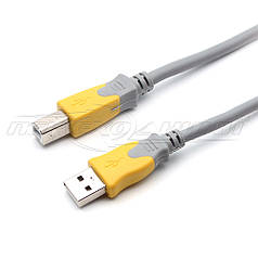 Кабель USB 2.0 AM — BM з феритом для принтера (висока якість), 1.5 м