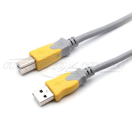 Кабель USB 2.0 AM — BM з феритом для принтера (висока якість), 5 м, фото 1