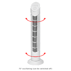 Колонний вентилятор Clatronic T-VL 3546 Німеччина, фото 3