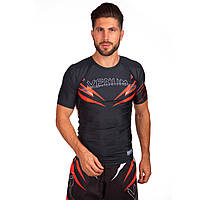 Компрессионный комплект футболка и шорты VENUM SHARP черно-красный CO-5804-CO-5805, M: Gsport