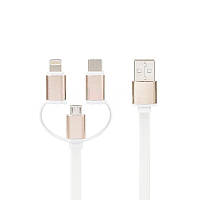 Шнур для телефона 3 в 1 TYPE-C iphone microusb