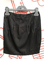 Школьная юбка для девочки со собранными складками PINETTI Италия 98394 Черный .Хит!