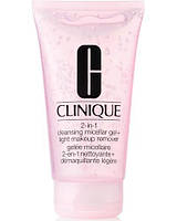 CLINIQUE Clinique 2-в-1 Cleansing Micellar Gel гель для снятия макияжа 150мл