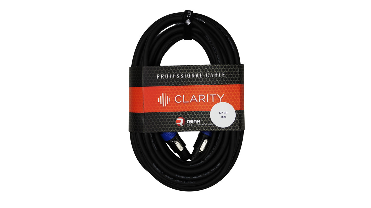 Готовий акустичний кабель CLARITY SP-SP/15m