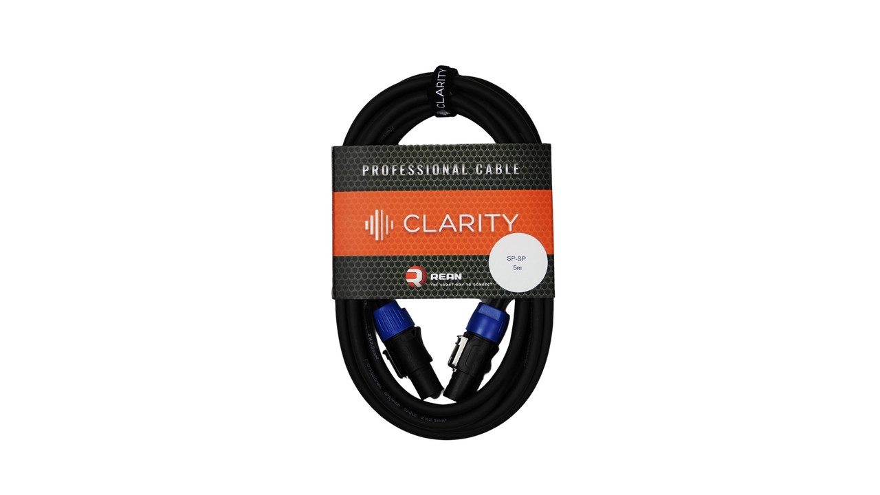 Готовий акустичний кабель CLARITY SP-SP/5m