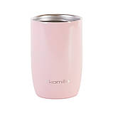 Термокружка з нержавіючої сталі Kamille KM-2048 300 мл Сірий Якісна термокружка Термокружка для кави Термокружка для кави, фото 6