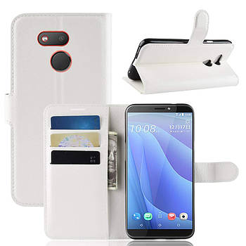 Чохол-книжка Litchie Wallet для HTC Desire 12s White