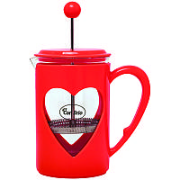 Френч-пресс (Заварник) для чая и кофе Con Brio (Кон Брио) 800 мл (CB-5680) Красный